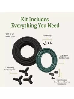 Garden Row Snip-n-Drip Soaker System -Garden Care Store 8587042 inclusion