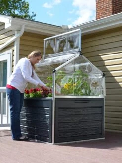 Canopia® By Palram Plant Inn™ Raised Bed Greenhouse, 4' X 4' -Garden Care Store 8588308 02V tif