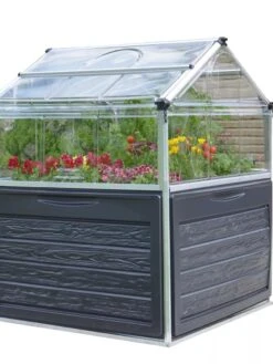 Canopia® By Palram Plant Inn™ Raised Bed Greenhouse, 4' X 4' -Garden Care Store 8588308 08V tif