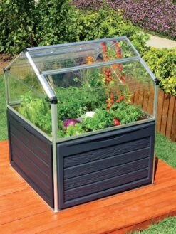 Canopia® By Palram Plant Inn™ Raised Bed Greenhouse, 4' X 4' -Garden Care Store 8588308 16V jpg
