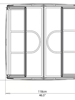 Canopia® By Palram Plant Inn™ Raised Bed Greenhouse, 4' X 4' -Garden Care Store 8588803 11V tif