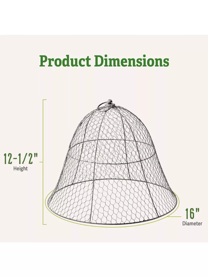 Chicken Wire Cloche 5 Chicken Wire Cloche - Image 3