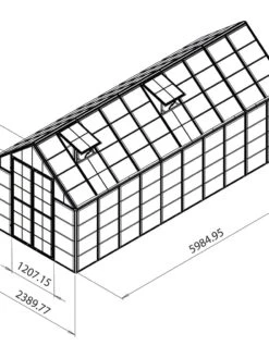 Canopia® By Palram Harmony™ Snap & Grow Greenhouse, 8' 38 Canopia® By Palram Harmony™ Snap & Grow Greenhouse, 8' -Garden Care Store 8591043 11V tif