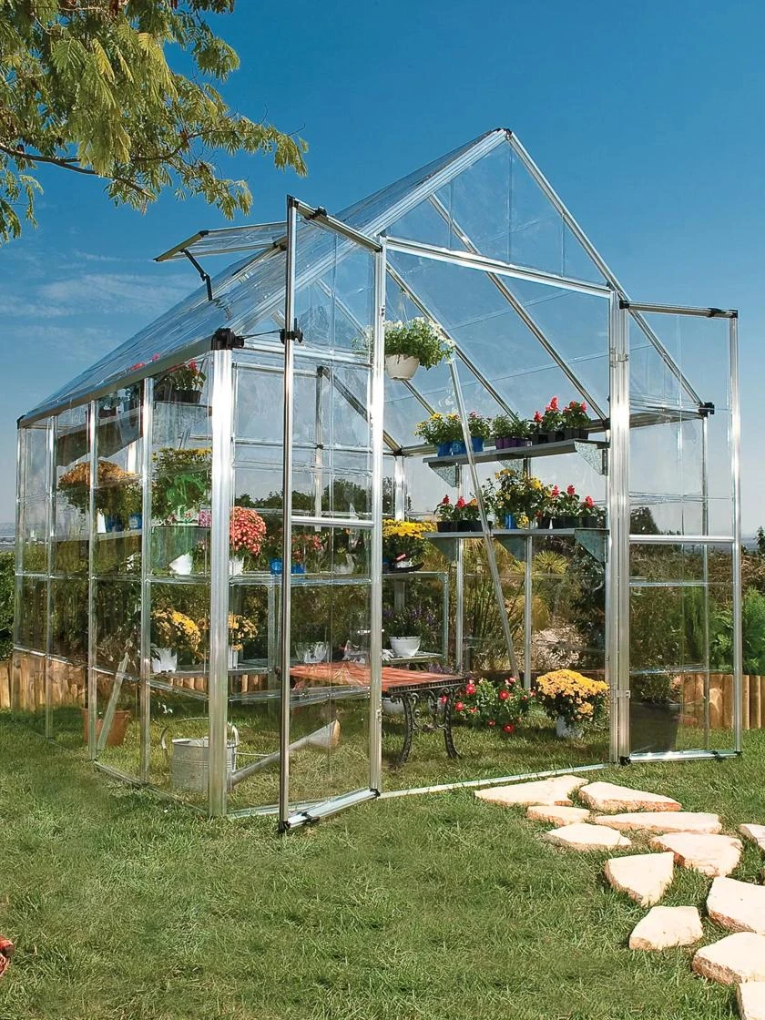 Canopia® By Palram Harmony™ Snap & Grow Greenhouse, 8' 16 Canopia® By Palram Harmony™ Snap & Grow Greenhouse, 8' - Image 14