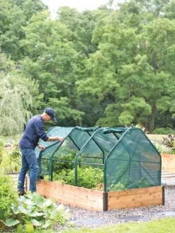 3-Season Plant Protection Tent, 4' X 8' -Garden Care Store 8598282 0101 tif