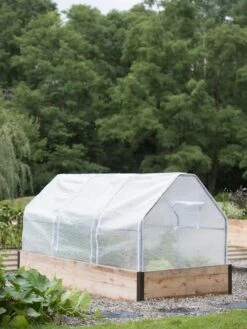 3-Season Plant Protection Tent, 4' X 8' -Garden Care Store 8598282 0234 tif