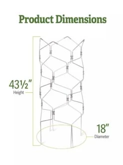 Gardener's Vertex Lifetime Tomato Cage 9 Gardener's Vertex Lifetime Tomato Cage -Garden Care Store 8598426 dims