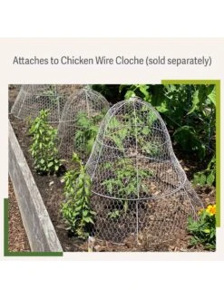 Chicken Wire Cloche Extension 13 Chicken Wire Cloche Extension -Garden Care Store 8599107 2