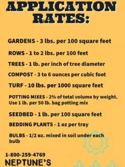 Neptune's Harvest Crab & Lobster Shell Plant Food, 4 Pound -Garden Care Store 8610162 04V tif