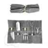 Esschert Waxed Canvas Roll Up Pouch 2 Esschert Waxed Canvas Roll Up Pouch -Garden Care Store 8610177 01v esschert waxed canvas roll up tool pouch