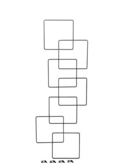 Building Blocks Wall Trellis, 45" -Garden Care Store 8610183 3933 tif