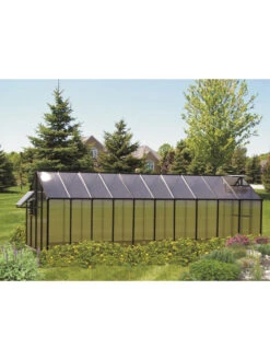 Garden Care Store -Garden Care Store 8611182 02v monticello mojave greenhouse 8 x 20 black