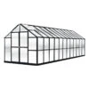 MONT Growers Edition Greenhouse, 8' X 24' -Garden Care Store 8611198 mont 24 grower black