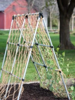 Coco Trellis Netting, 4' X 15' -Garden Care Store 8612050 006 tif