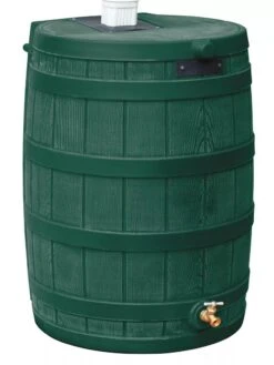 Rain Wizard 40 Gallon Rain Barrel 7 Rain Wizard 40 Gallon Rain Barrel -Garden Care Store 8612308 02V jpg