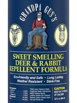 Grandpa Gus's Deer & Rabbit Repellent Spray -Garden Care Store 8612427 03V 3 4