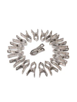 Metal Medium Garden Clips 2.25", Set Of 18 -Garden Care Store 8612443 0032 metal medium garden clips set of 18