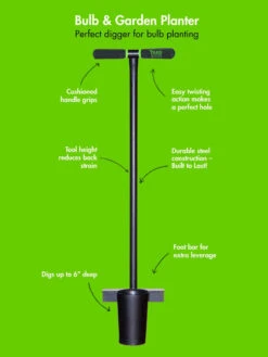 Yard Butler® Long Handled Bulb Planter -Garden Care Store 8613157 03v