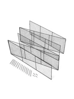 Chicken Wire Critter Fence, 16" High -Garden Care Store 8613249 3969