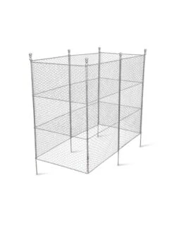 Tall Chicken Wire Critter Fence With Gate -Garden Care Store 8613260 6053
