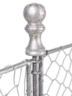 Tall Chicken Wire Critter Fence With Gate -Garden Care Store 8613260 6057