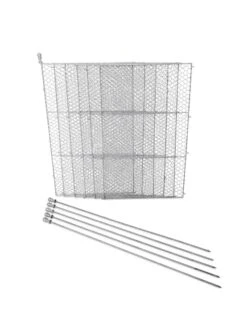 Tall Chicken Wire Critter Fence Extension Panel, Set Of 2 -Garden Care Store 8613260 6107 1