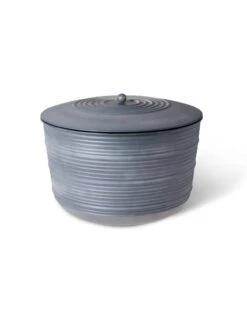 Ribbed Hose Pot With Lid -Garden Care Store 8613332 5801